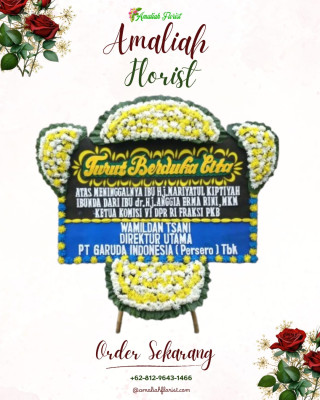 Papan Bunga Duka di Sekanak Raya