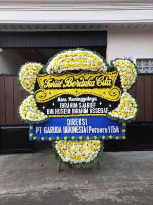 Papan Bunga Duka di Sekanak Raya