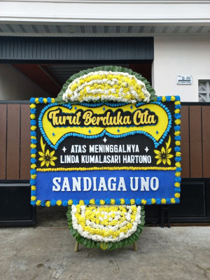 Papan Bunga Duka di Sekanak Raya